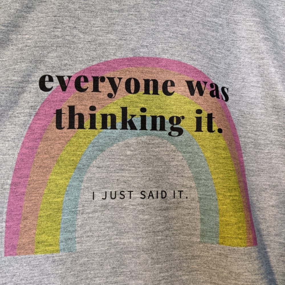 Snarky Sarcastic Rainbow T-shirt